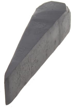 Aqbau® Coin fendeur de 2 kg pour bois, cales forestières, cales d'abattement, coin fendeur forgé en acier massif, coin de propulsion, cale bûchette, cale de remplacement, fendage de bois