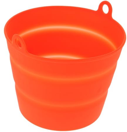 TOYANDONA Barril De Aceite De Silicona Plegable Forro para Cubo De Aceite para Barbacoa Accesorio para Parrilla Interior Plegable Forro