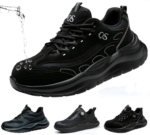 ZEPYFXIT Zapatos de Seguridad Hombre Mujer, Punta Acero Antiperforante