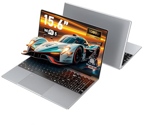 CHIFUYOU Ordinateur Portable 16 Go RAM, 1 to SSD 15,6 Pouces PC Portable R-7 5700U (jusqu'à 4,3 GHz, 1920 x 1080 p, Clavier rétroéclairé, Batterie 6000 mAh et Port Type C