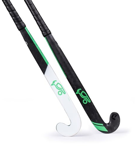 Kookaburra Hat Pro X Stick-37.5 Palo de Hockey, Unisex, Negro/Lima/Blanco, 37.5 Light