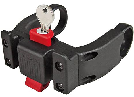 KLICKFix Lenkeradapter E mit Schloss, Schwarz, One Size mit Schloss, 0211EBL