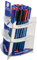 STAEDTLER Noris Triplus Ball 437 MA30 Kugelschreiber mit mittlerer Breite Packung mit 30 Kugelschreibern in rot, blau und schwarz.