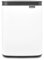 Brabantia - Bo Waste Bin 4L - Small & Stylish Rubbish Bin - Easy Open and Soft Closing Lid - Hygienic & Space Efficient - Wall Mountable - for Bathroom, Toilet, Bedroom - White