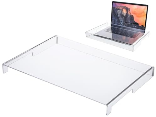 Gadpiparty Clear Acrylic Keyboard Cover - Waterproof & Dustproof Protector for 15.6 Laptop & Mechanical Keyboards | Anti-Cat Design | Slim Fit, Scratch-Resistant | Office & Home Use