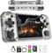 RG35XX H Console de jeu rétro portable avec batterie de 3300 mAh 5500 + jeux Carte TF 64 Go Système Linux Écran IPS 3,5 Cortex-A53 Blanc transparent
