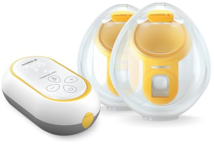 Medela Freestyle Mini Hands-Free Double Electric with Hands-Free Cups & Rechargable Battery.