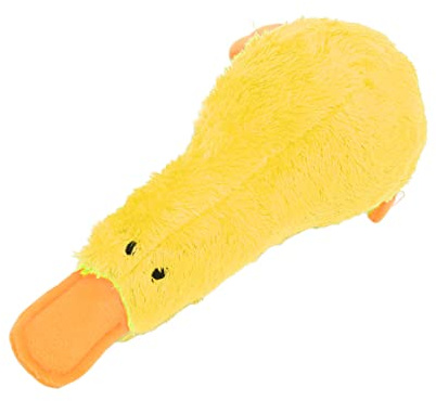 Hundleksaker, Hundleksak Crinkle Hund Leksak Mjuk Bett Plysch Hundar Tugga Leksak Hund Leksaker för Aggressiva Tuggare för Hundvalpar Husdjur (Gul)