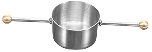 DINHEAROM Herramienta De Taza Medidora De Acero Inoxidable Jigger Asa Para Coctelería Vaso Medidor De Doble Para Bebidas Bar o Restaurante