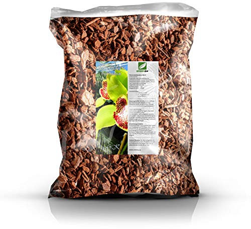 Orchideenerde GK Erde für Orchideen 10 Ltr. Premium Profi Linie Substrat Phalaenopsis, Cattleya, Dendrobium, Paphiopedilum, Cymbidium etc. (Grobe Körnung, 10 Liter)
