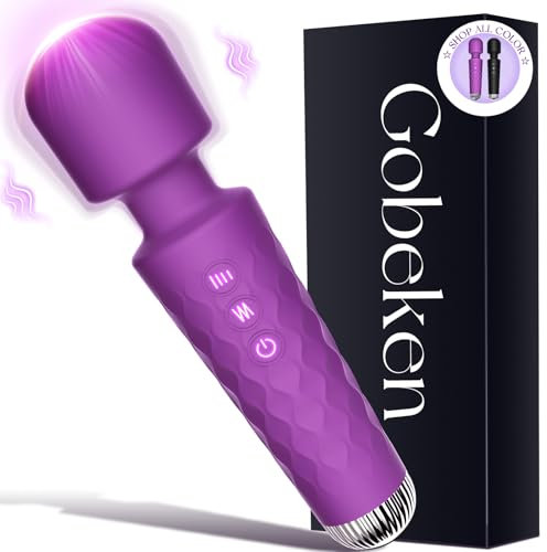 Gobeken Vibratore don, dildo con di vibrazione, sex toys vibratoreper don professiole 20 frequenze 10 intensità di vibrazione, vibratoriper donne sexytoysys don viola, vibratoreper don clotoride