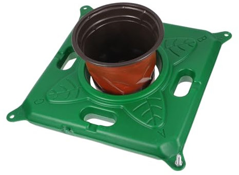 Toddmomy Fioriera Galleggiante Per Stagni Isola Galleggiante Per Piante Idroponiche Vaso Da Fiori Per Acquari Kit Per Laghetti Adatto Per Esterni e Acquaponica