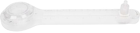 Hamwesh Cortador de Papel Circular, Base Antideslizante, Tamaño Ajustable de 9,4 a 33 Cm, Cortador Circular Giratorio, Recortador Redondo Ajustable con Básculas Dobles Transparentes para Manualidades,