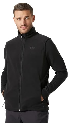 Helly Hansen Men's Daybreaker Fleece Vest, Black, 2XL
