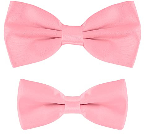 MASADA Pappa-son flugset i partnerlook, redan bunden och justerbar – rosa