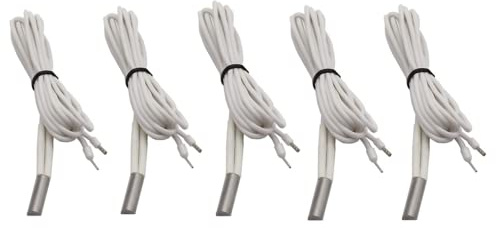 3Dman 24V 70W High Temperature Heater Cartridge 620 Heating Tube HT-NTC100K Thermistor 1M for 3D Printer Sensor Heater Block V6 J-Head Hotend (5 Pcs)