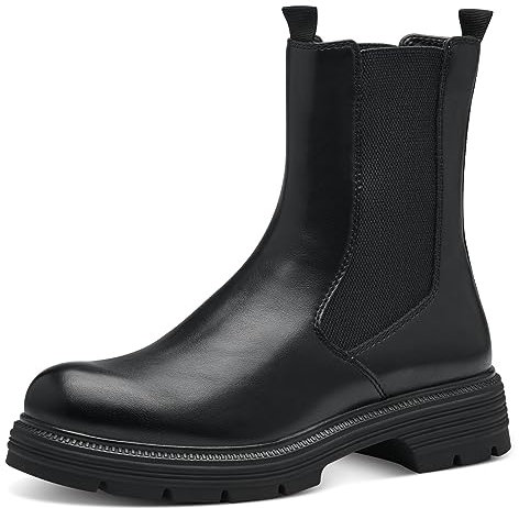 Tamaris Damen Stiefel Vegan schwarz 41