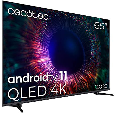 Cecotec Televisor LED 70 Smart TV A2 Series ALU20070S. 4K UHD, Android 11, Diseño sin Marco, MEMC, Dolby Vision y Dolby Atmos, HDR10, 2 Altavoces de 10W, Modelo 2023