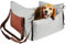 VEVOR Siège d'auto pour chiens petits 11 kg, siège rehausseur imperméable pour chien, poignées latérales, poche de rangement, laisse à clipser, rembourrage coton PP, lit pour animal de compagnie, gris
