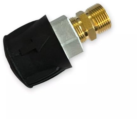 M&M Smartek Adaptador para limpiadores de alta presión Parkside – Quick Connect a rosca macho M22 – Compatible con Parkside – Réplica robusta