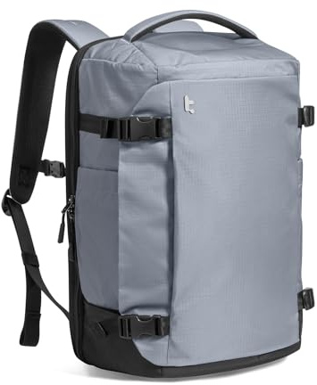 tomtoc 28L Reiserucksack, TSA-freundlicher Handgepäck Rucksack, Wasserdichter Easyjet Rucksack Handgepäck Flugzeug, Leichter Business Laptop Rucksack Herren Damen für 16 Zoll, Weekender-Tagesrucksack