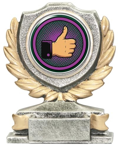 tecnocoppe Trofeo Like 11,50 cm placa personalizada de regalo