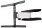 Hama Curved TV Wandhalterung (vollbeweglich, neigbar, schwenkbar, Wandhalter geeignet für 32 - 65 Zoll, 81 - 165 cm Diagonale, max. 40 kg, VESA bis zu 600 x 400) schwarz