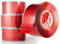 POPPSTAR selbstverschweißendes Silikonband, 3m x 25mm, Isolierband und Dichtungsband (Wasser, Luft), rot, 4 Rollen
