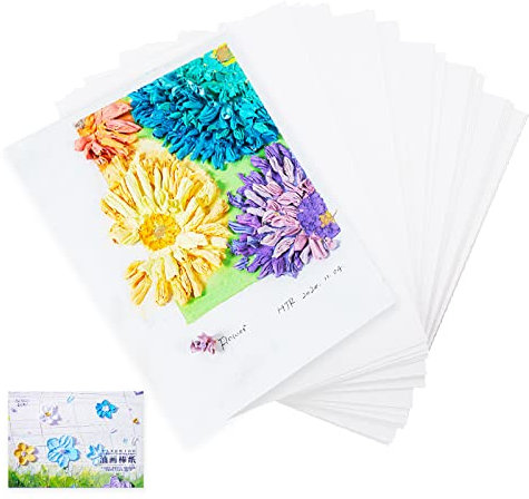 Paul Rubens Ölpastellpapier, A5 Heißpresse Holzpastellpapier für Künstler und Anfänger, 112lbs/240gsm, 30 Blatt, Papier pad für Ölpastellmalerei