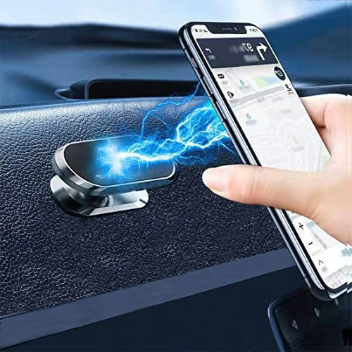 JXBCGAL Soporte Movil Coche, Soporte para Teléfono Inteligente para Coche con Imán Giratorio de 360° Adecuado para Teléfonos Móviles Universales Smartphones