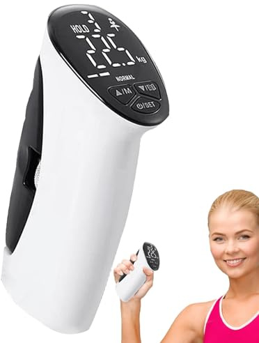 Handdynamometer med LED-skärm | Mätverkty för greppstyrka | Digital greppstyrka testare bärbar greppstyrka mätare digital greppstyrka monitor handdynamometer för styrketräning