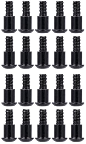 20PCS M3x4x10mm Hex Buttonhead Incision Kingpin Shoulder Screws