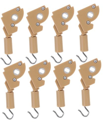 EXQUIMEUBLE 8pcs Blind Tilt Mechanism Replacement Fittings for Window Blinds for of Light Direction and Secure Parts
