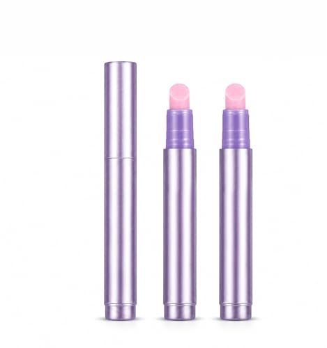 JOVYTH 2PCS 3 en 1 Lápiz de Aceite para Cuticulas con Punta de Cerámica Pluma de Nutrición de Uñas Aceite Cuticulas Uñas Lapiz Cuticle Oil Manicura Profesional Cuidado Diario Reparar Hidratante