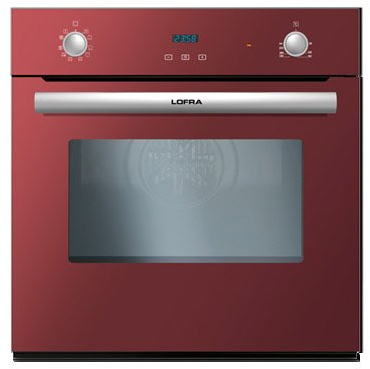 Lofra FOVR69TEE Forno Incasso, Vetro/Burgundy