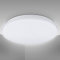 B.K.Licht - Deckenlampe mit indirektem Licht, neutralweiße Lichtfarbe, 15 Watt, 1500 Lumen, LED Deckenleuchte, LED Lampe, Wohnzimmerlampe, Schlafzimmerlampe, Küchenlampe, 27x5x4 cm, Weiß