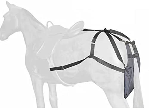 BBHW Pferdemistbeutel Pony-Pferdemist-Kotbeutel, Einfach zu Reinigende wasserdichte Pferdemistbeutel, für Wohnwagen, Stadtlandschaft, Reitturnier (Size : L)