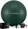 EliteAthlete Gymnastikball Sitzball Büro ergonomisch mit Anti Burst System - Fitness Pilates Schwangerschaft - Schwangerschaftsball Fitnessball Yogaball - Yoga Ball 55cm inkl. Luftpumpe