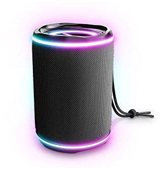 Energy Sistem Urban Box Black Supernova (Altavoces Portátiles Estéreo de 16 W, LED Lights, Bluetooth, USB/microSD, TWS, Audio-In) - Negro