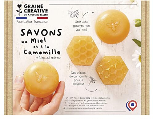 Graine Créative Faire Ses savons au Miel - Coffret DIY