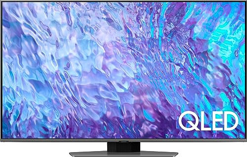 Samsung QLED 4K Q80C 75 Zoll Fernseher, Neural Quantum Prozessor 4K, Motion Xcelerator Turbo+, Quantum HDR+, Smart TV, (Modell 2023, 75Q80C)