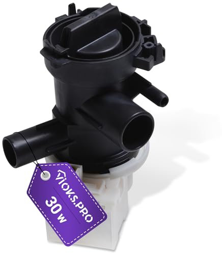 Viоks.pro Pumpe Ersatz für Bosch Wasserpumpe 00145212 & Copreci KEBS - Ablaufpumpe Laugenpumpe 30W mit Pumpenkopf Sieb für Waschmaschine Bosch Serie 6 Siemens iQ100 iQ300 iQ500 Avantixx Extraklasse
