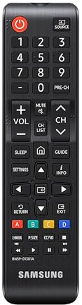 Samsung Universal IR Remote, Smart TV Remote Control, All-in-One Samsung Remote, User-Friendly Design, Batteries Included, Black, (VG-TM1240AN/ZA, 2024)