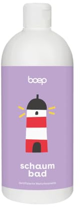 boep Bain moussant pour bébés et enfants - Mousse de bain douce avec calendula bio - Cosmétique naturel végétalien - Développé par une médecine et maman (500 ml)