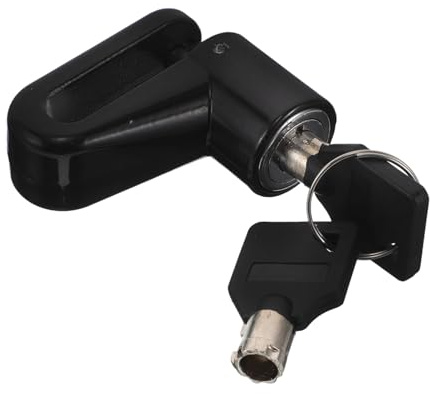 VALICLUD Candado Disco Freno Antirrobo para Moto y Bicicleta Bloqueo Portátil con Llaves Aleación Zinc Resistente Compatible con Scooters y Motos Eléctricas Seguridad Avanzada Fácil