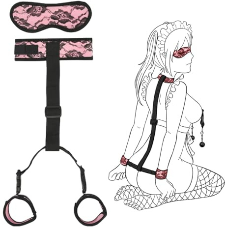 Sex Toýs Femme Couple BDSM Menottes Sex Lit SM Kits de Bondage Menottes Sexy Érotique Jouets Sexuels Jeux Sexuelle Adulte Couple Sextoys Couple Plaisir