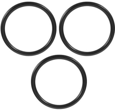 Alipis Almohadilla de Goma para Cuenco Budista Negro, Juego de 3 Piezas, Cojín para Cuenco de Sonido Adecuado para Usuarios y Hogares Budistas