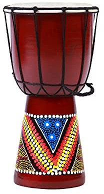 20cm Djembe Trommel Bongo Bunt Bemalt Kindertrommel Drum Kinder