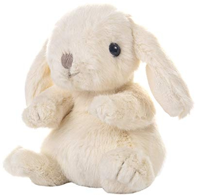 DILLY DUDU Cream Bunny/Rabbit Stuffed Animal Plush Soft Toy 6-Inch