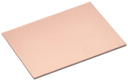 YOKIVE 10pz PCB Rame Rivestito Scheda, FR4 Singolo Lato Vuoto Circuito Schede, Ottimo per Elettronica Hobby, Incisione, Circuito Progetti (70mmx50mmx1.5mm)